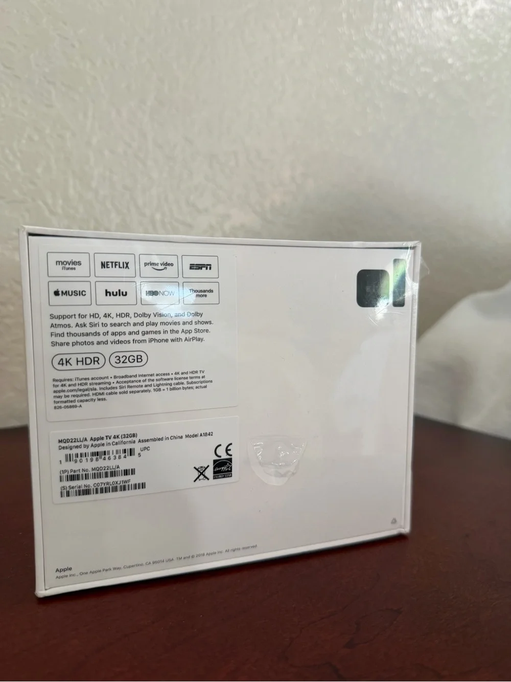 Apple TV 4K 32GB Black - Model A1842 (NEW)